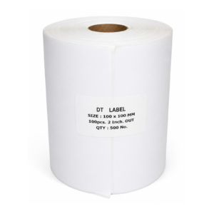 100×100 Direct Thermal Shipping Label Rolls, 1 Roll Of 500 Pcs, Stickers for E commerce Shipment